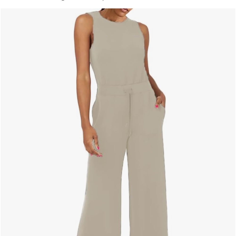 Athleisure jumpsuit ❤️never worn cotton/ polyester